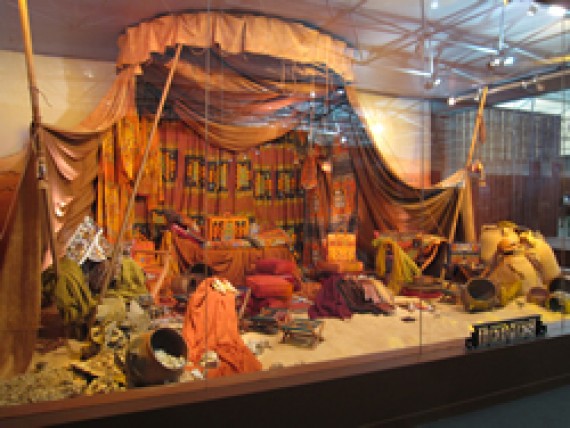 エルメスのブースディスプレイ