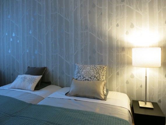 完成したベッドルームの様子 KM邸リノベーション／東京